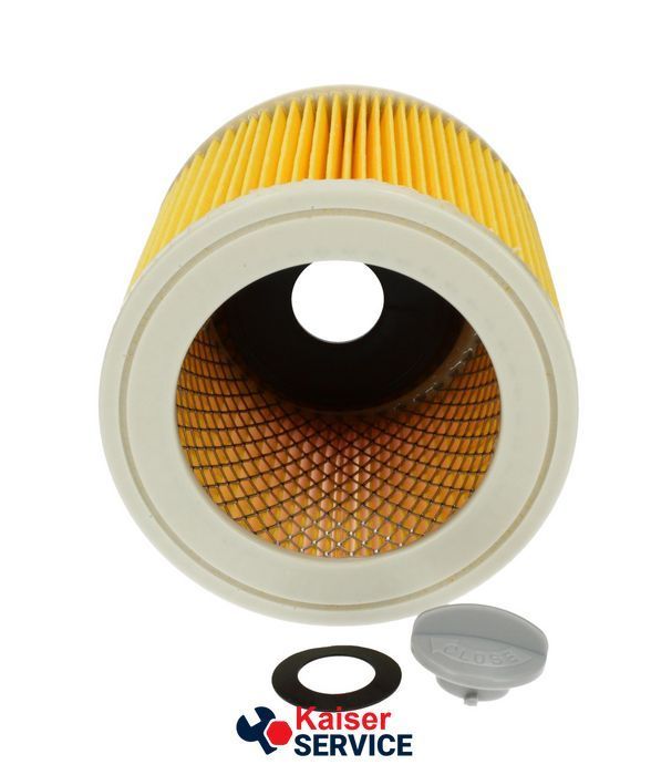 Фільтр HEPA циліндричний для пилососа H=116 mm Karcher (6.414-552.0) 402279 фото