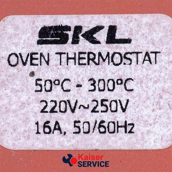 Термостат для духовки Т-31-04 L=100cm (50-300&deg;C) 16A 250V 615651 фото
