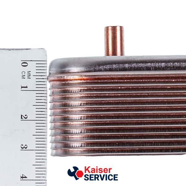 Теплообмінник пластинчастий Zilmet (12 пластин) для газового котла Ariston BS/Clas/Genus/Egis Plus 17B1901244 642567 фото