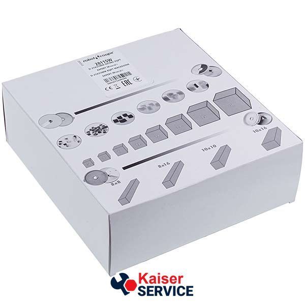 Набір для нарізки кубиками 25x25x25mm Robot Coupe 28115 D решітки=205mm D слайсера=190mm 493791 фото