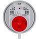 Реле тиску повітря (пресостат) Huba Control 150/120 Пa для газового котла Buderus/Junkers 87161461530 492759 фото 2