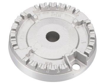 Горелка, рассекатель (средняя) для газовой плиты D=69mm BEKO (423920045) 401080 фото