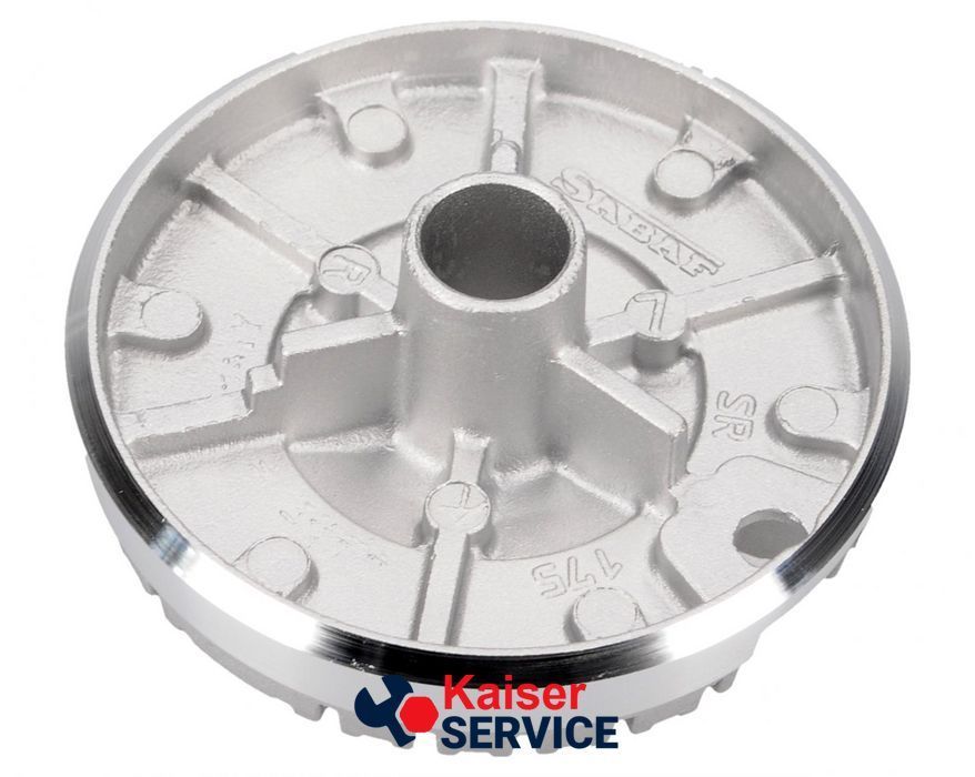Горелка, рассекатель (средняя) для газовой плиты D=69mm BEKO (423920045) 401080 фото