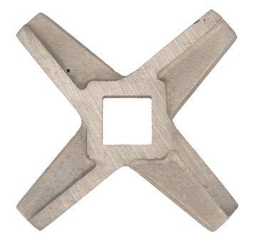Ніж для насадки м'ясорубки кух. комбайна D=50.5mm s=4.5mm Відв.=9x9mm ELECTROLUX (4055385886) 330556 фото