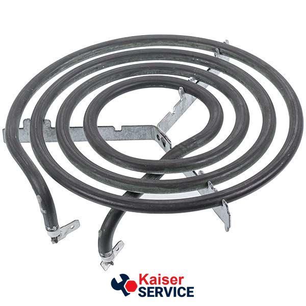 Тэн спираль для электрической плиты Saturn, Аurora, Asel, Efba D=145mm 1200W (на подставке) 642527 фото