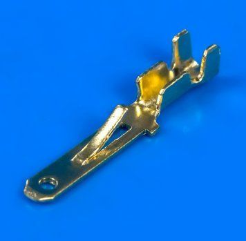 Клема ножова (тато), 2.8mm, під кабель, без ізоляції 11030486 фото
