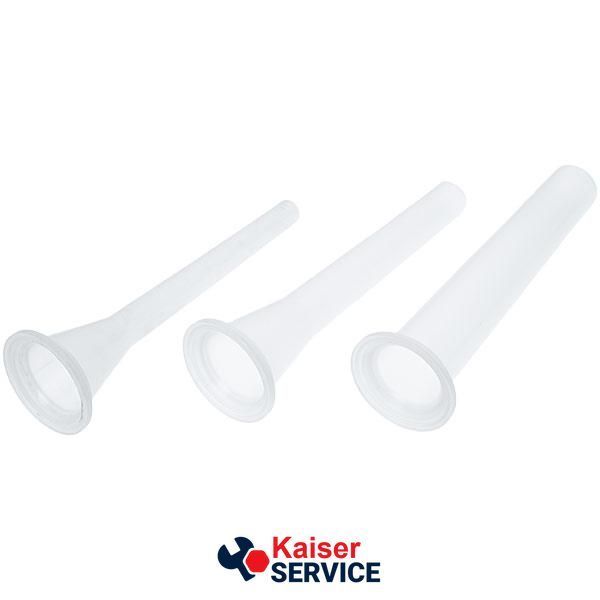 Набор насадок для колбасы мясорубки Sirman LF039255 D=15/20/25mm 642544 фото