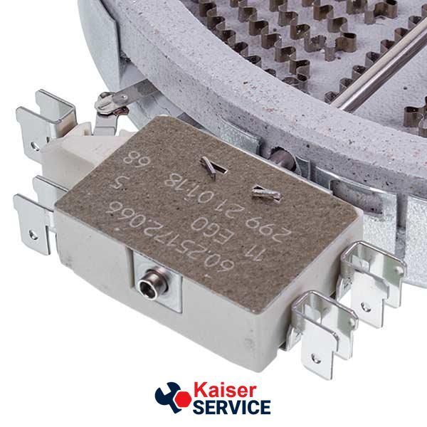 Конфорка COK061UN EGO для склокерамічної поверхні D=200mm 1800W 10.58113.032 616311 фото