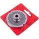 Решітка для м'ясорубки Lame Italia 100190 3mm D=70mm (з центром та з двома пазами) Enterpise 12 (PF123CM) 494100 фото 2