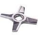 Набір ножів для м'ясорубки (2 шт.) D=55.5mm s=5mm Отвір=10x10mm NR8 (двосторонні) Zelmer 10003883 411820 фото 5
