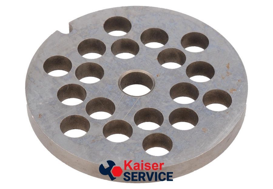 Решетка для мясорубки 8mm D=62mm (с пазом) ZELMER (00755475) 411776 фото