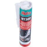 Герметик силиконовый Akfix HT300 280ml (термостойкий) красный 11058498 фото