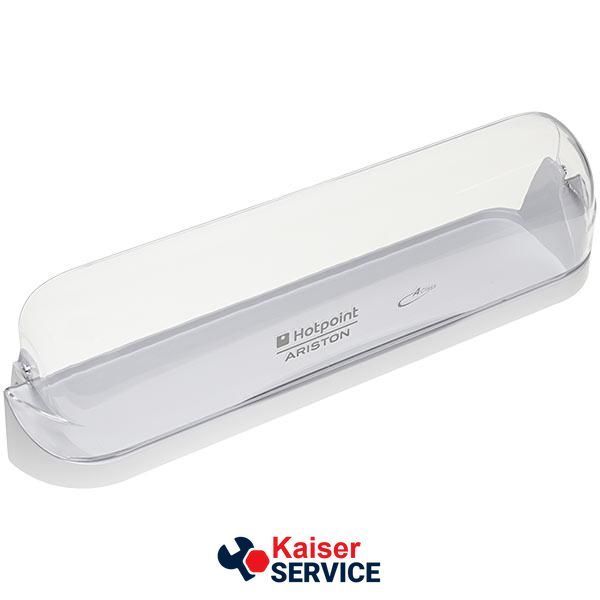 Полиця дверей (верхня) з кришкою для холодильника Ariston C00254347 440x125mm 11097223 фото