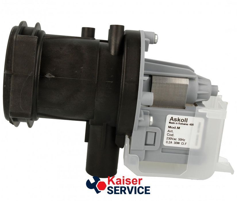 Помпа в сборе 40W M231XP (конт. разд. сзади; на 3 самор.) Askoll BOSCH (00144487) 291639 фото