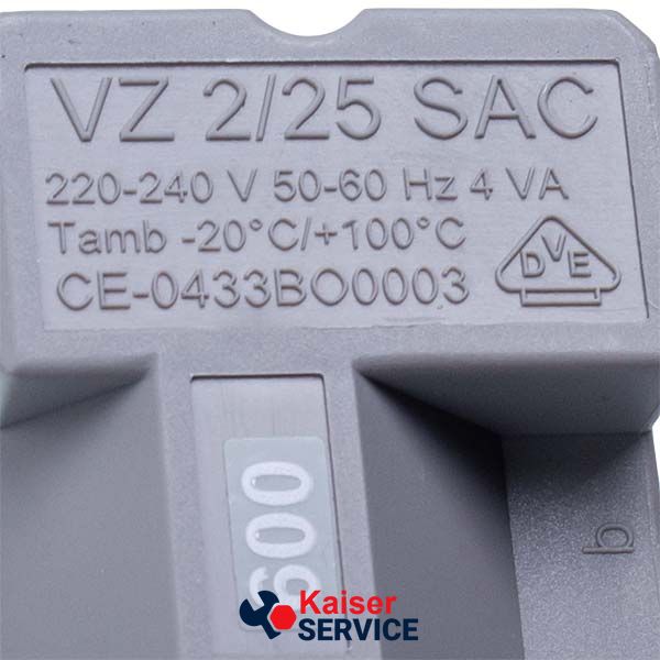 Трансформатор двойного розжига VZ2/25 SAC L кабеля=600mm для газового котла BAXI/Westen 493361 фото