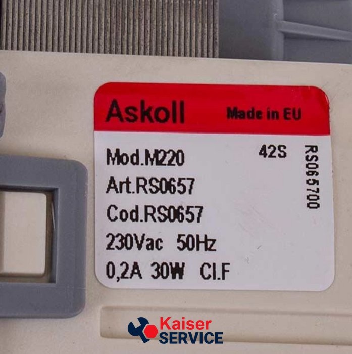 Помпа 40W M325 RC0341 (конт. спар. сзади; на 3 защ.) Askoll (292090) 331071 фото