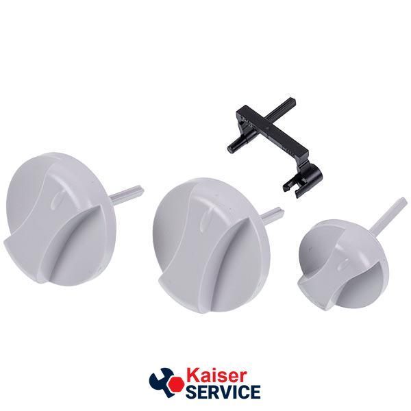 Комплект ручок керування (3 шт.) для газового котла Vaillant Turbo/Atmo MAX Pro/Plus 114288 11097802 фото