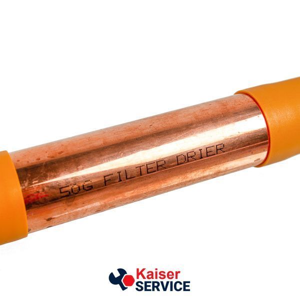 Фільтр-осушувач мідний для холодильника 50g (6x2mm) 642171 фото