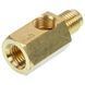 Перехідник до вакуумного насоса під манометр HR (SAE 1/4-1/4 NPT 1/8) VALUE 616085 фото 2