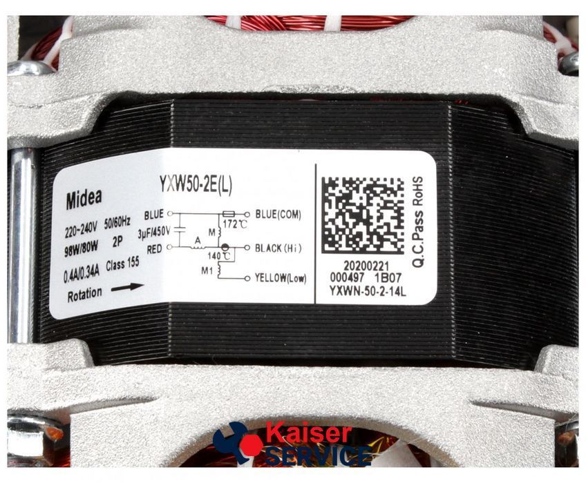 Насос (насос) циркуляционный посудомоечной машины KAISER (17476000A00401) 183434 фото