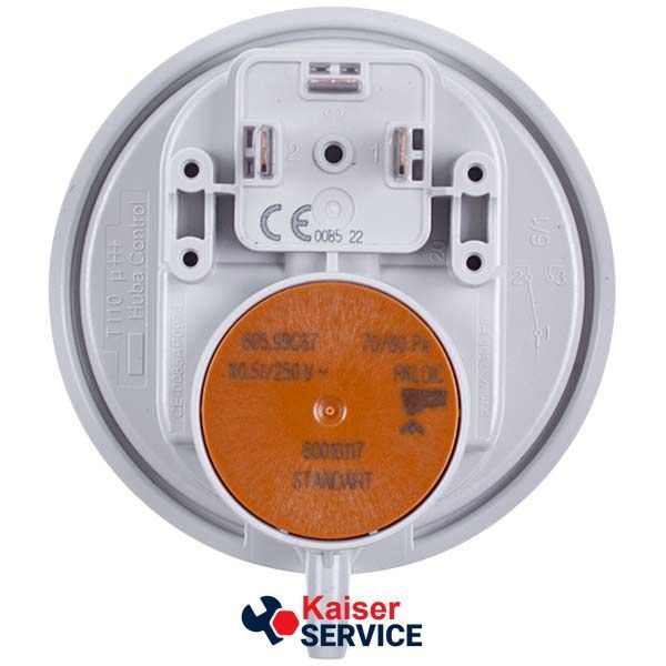 Реле тиску повітря (пресостат) Huba Control 70/60 Па для газового котла BAXI/WESTEN 710789900 492643 фото