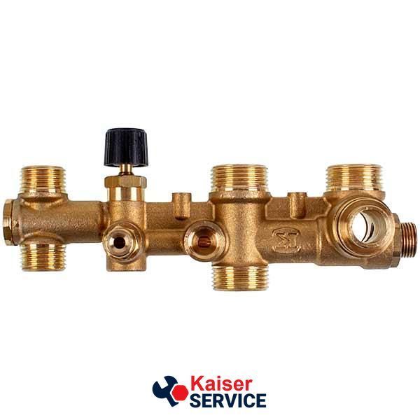 Гідравлічний вузол колекторний для газового котла Italtherm City Basic, Tiberis Mini, Oberon 510000098 11093139 фото