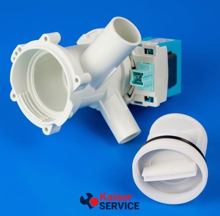 Насос (помпа) DRAIN PUMP B20-6 с корпусом совместимый с BOSCH 141896 641591 фото