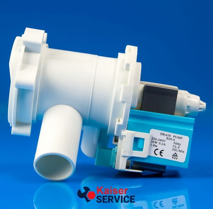 Насос (помпа) DRAIN PUMP B20-6 с корпусом совместимый с BOSCH 141896 641591 фото