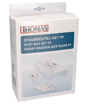 Набор мешков микровол. (5 шт.) P99 + держатель для пылесоса Twin XT/XS THOMAS (787243) 402241 фото