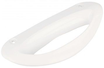Ручка дверей верхня/нижня для холодильника L=185mm L(крепл.)=133mm ELECTROLUX білий (2062728015) 331359 фото
