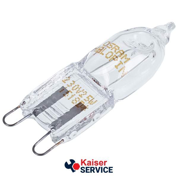 Крышка плафона + уплотнители + галогенная лампа 20W 240V G9 UNOX (VT1195A) 493370 фото