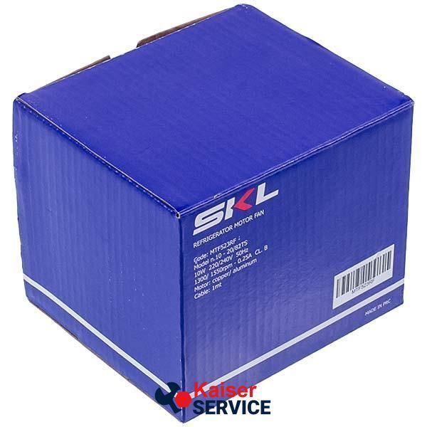 Двигатель (вентилятор) обдува для холодильника SKL 10-20/82 TS 10W 220V 0.25A 1300/1550 RPM 11091584 фото