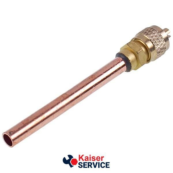 Заправочный клапан Шредера AVX с трубкой 6,35х0,7х80mm 642076 фото