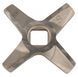 Ніж для м'ясорубки D=55.5mm s=5mm отвір=10x10mm NR8 (2-х сторонній) ZELMER (10003883) 284518 фото 1