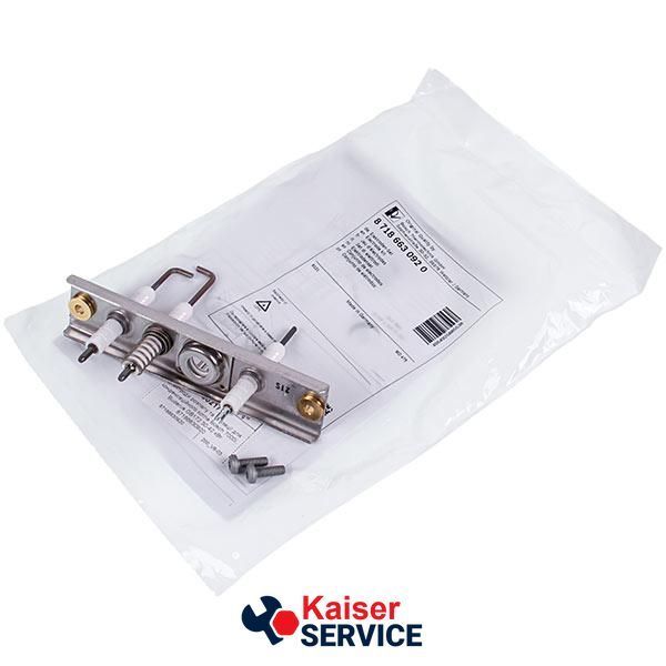 Электрод розжига и ионизации для газового конденсационного котла BOSCH/Buderus 30-42 кВт 616859 фото