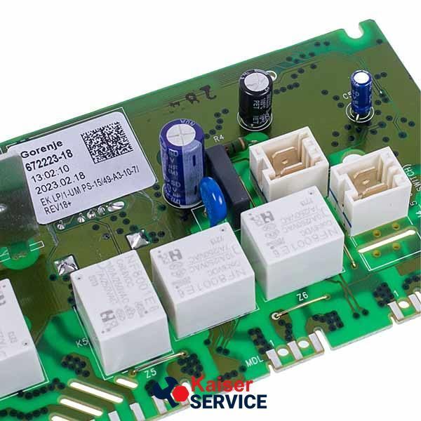 GORENJE 672223 Плата управления PS-15/49-A3-10-7 для стиральной машины 615699 фото