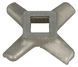 Ніж для м'ясорубки D=54mm s=10.5mm Відп.=10.5x10.5mm KENWOOD (KW658522) 402481 фото 1