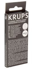 Таблетки для удаления кофейного жира кофемашин (10шт.) Krups (XS300010) 02639 фото