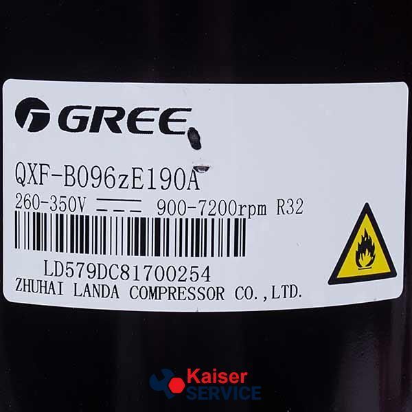 Компрессор 9-18" R32 260-350V GREE Cooper&Hunter (C&H) QXF-B096zE190a 439362 фото