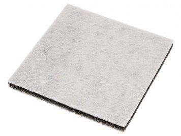 Фильтр мотора (поролон./микро) CRP422/01 для пылесоса 126x126x9mm PHILIPS (432200039100) 402291 фото