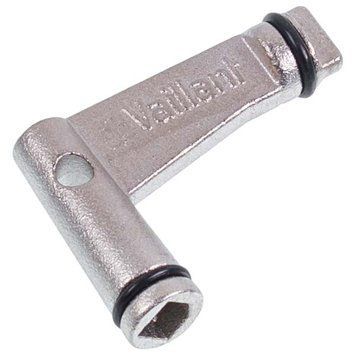 Ручка крана підживлення для газового котла Vaillant TURBOmax/ATMOmax Pro/Plus, Aquablock 125151 493850 фото