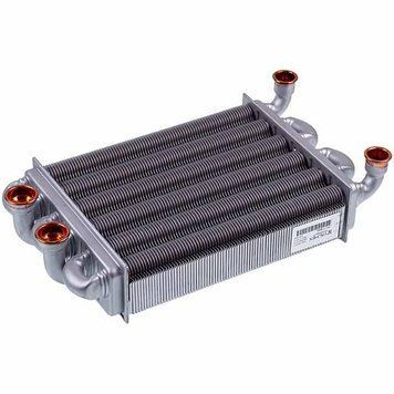 Теплообмінник бітермічний Valmex для газового котла Biasi Binnova M297 24 кВт BI1592100 616143 фото