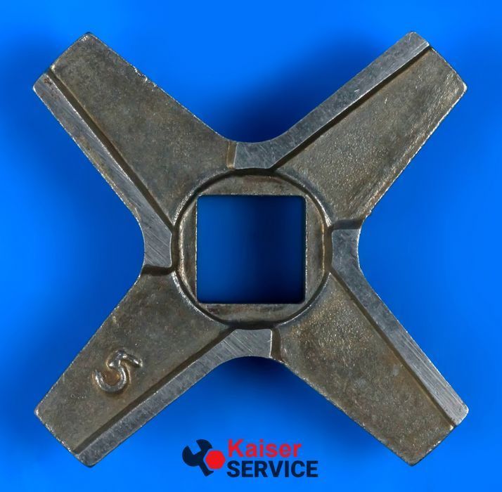 Нож для мясорубки совместимый с ZELMER №5 односторонний 638516 фото