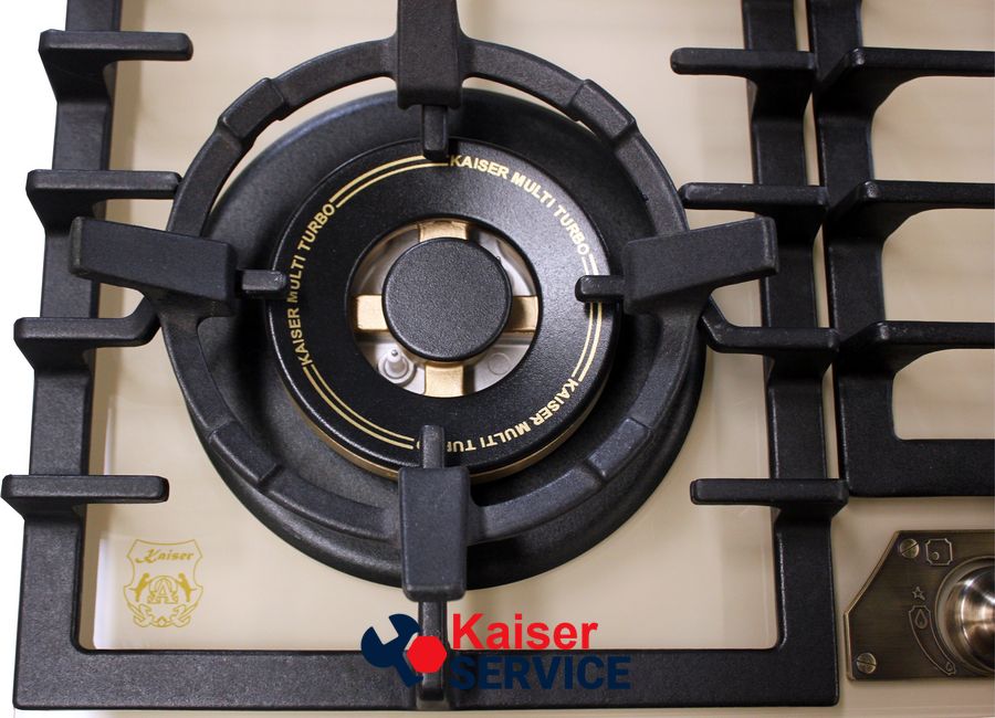 Варильна поверхня газова KAISER KCG 6335 ElfEm Turbo 7090 фото