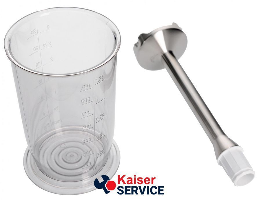 Блендерна ніжка + мірна склянка 700ml з кришкою для міксера BOSCH (00573642) 402139 фото