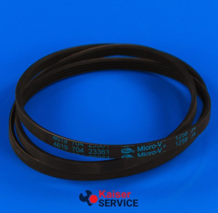 Ремінь 1258 J4 &laquo;Micro-V&raquo; чорний 639804 фото